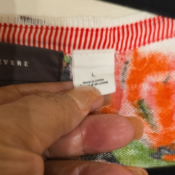 Anthropologie Vibrant Floral Open-Front Cardigan - Picture 3 of 13